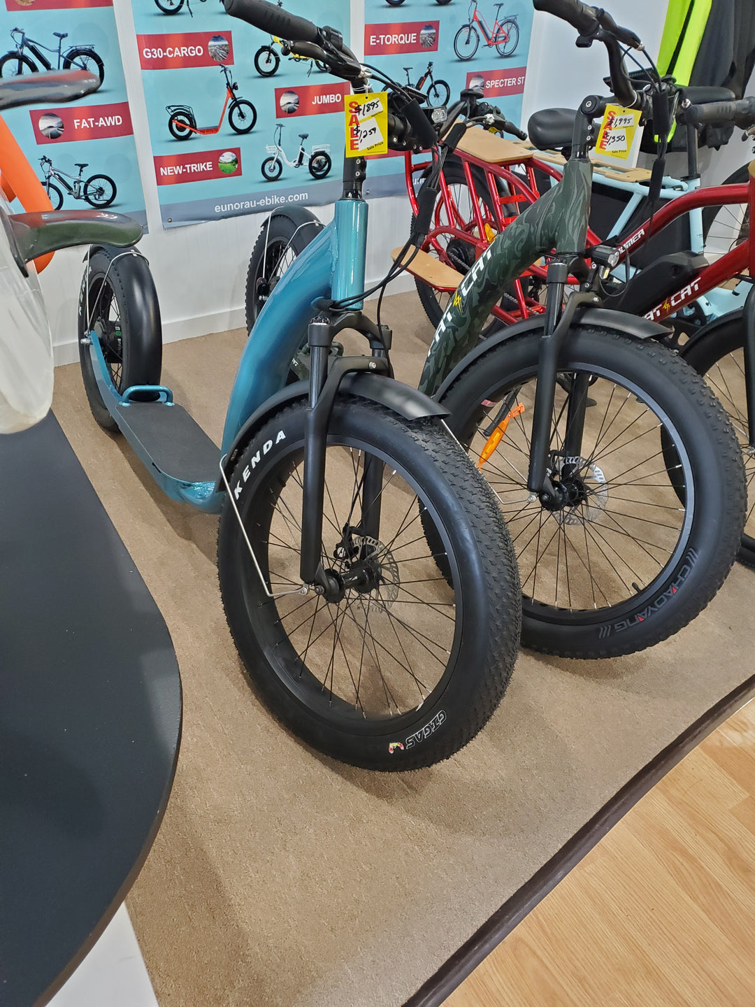 Fat Cat Electric Bike With Big Wheels Fatcat Ebike Scooter