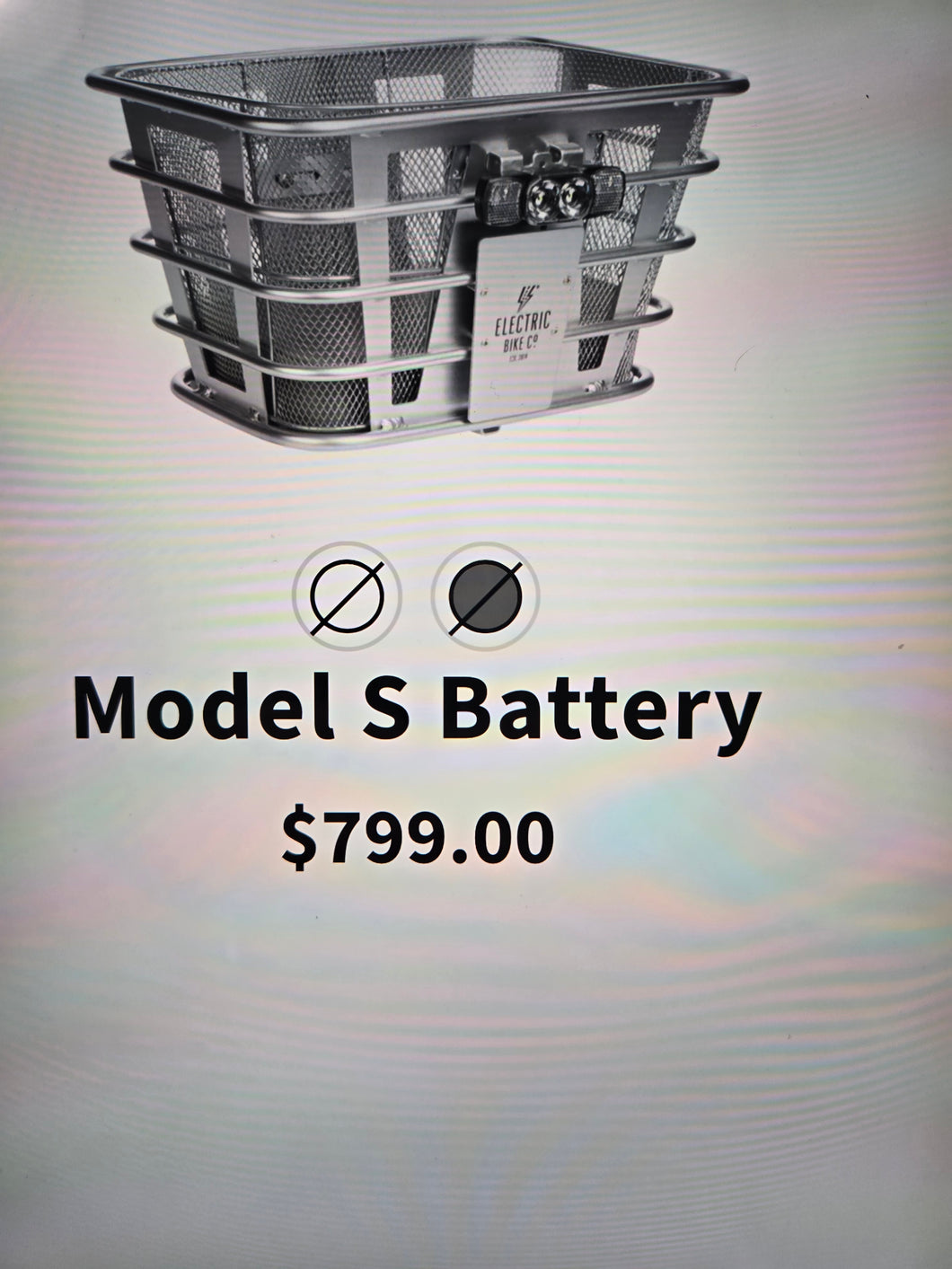 Electric Bike Company battery